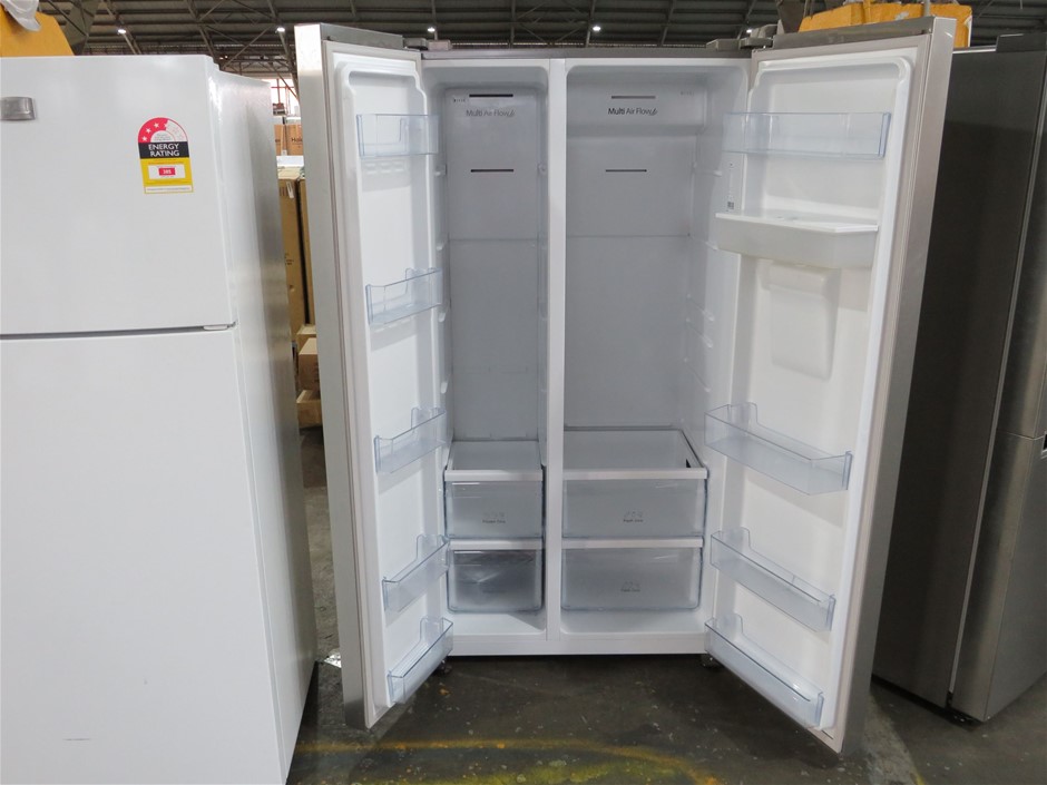 Hisense 624L Side By Side Fridge Auction (00365041318) Grays Australia