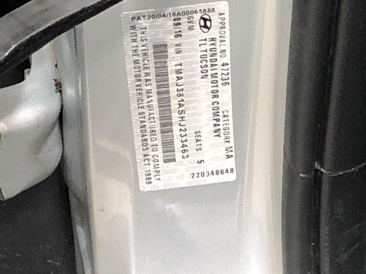 2005 Honda Accord VTi Petrol