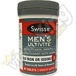 Swisse Mens Ultivite No Iron or Iodine -
