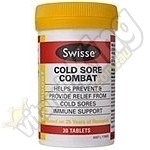 Swisse Cold Sore Combat - 60 Tablets