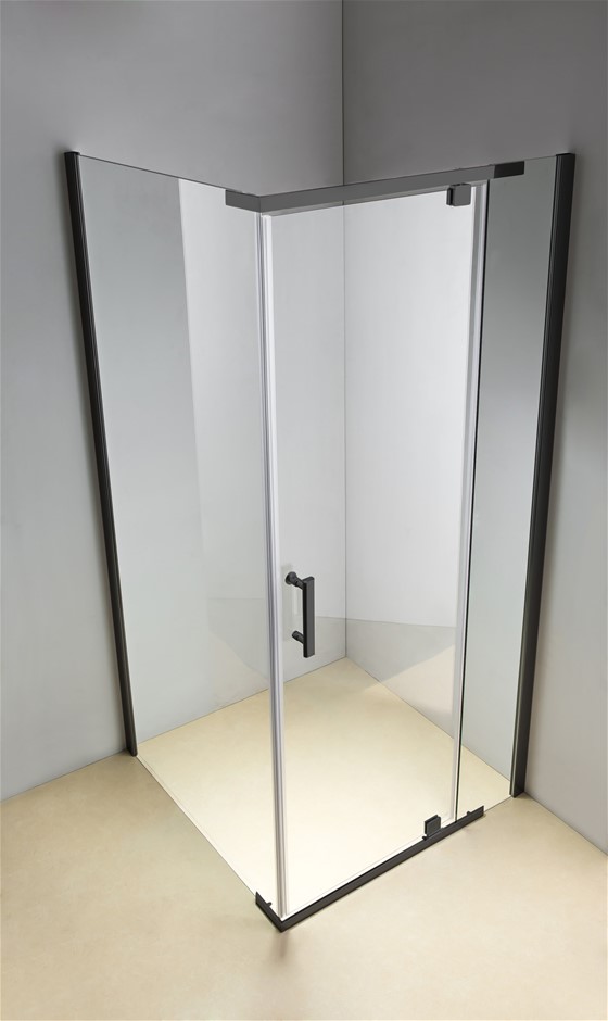 Shower Screen 1200x700x1900mm Framed Saf