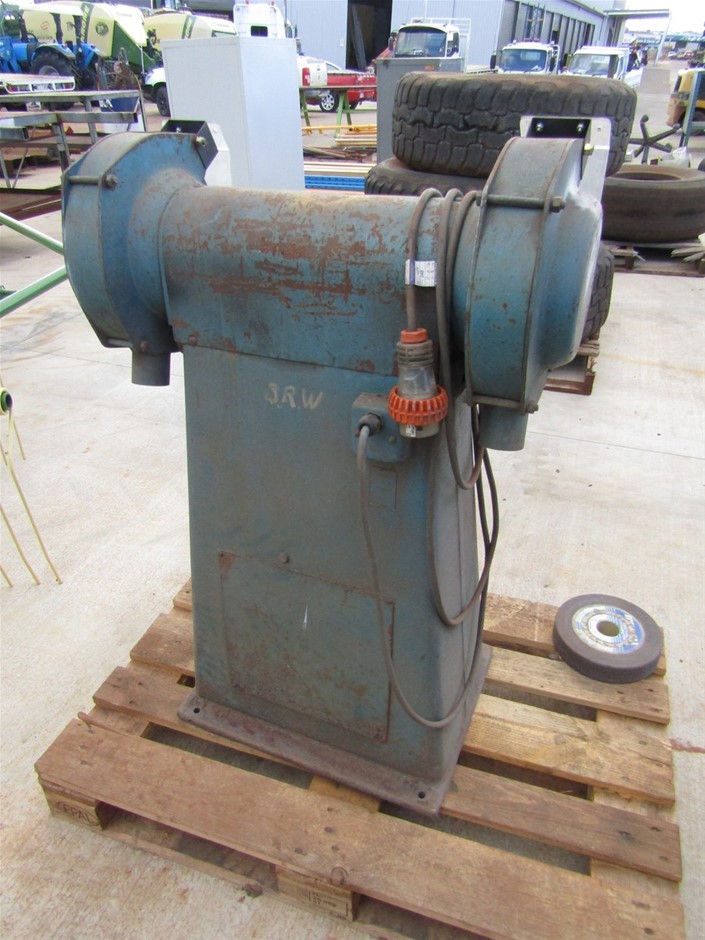 Large Industrial Bench Grinder Auction (00047027336) Grays Australia