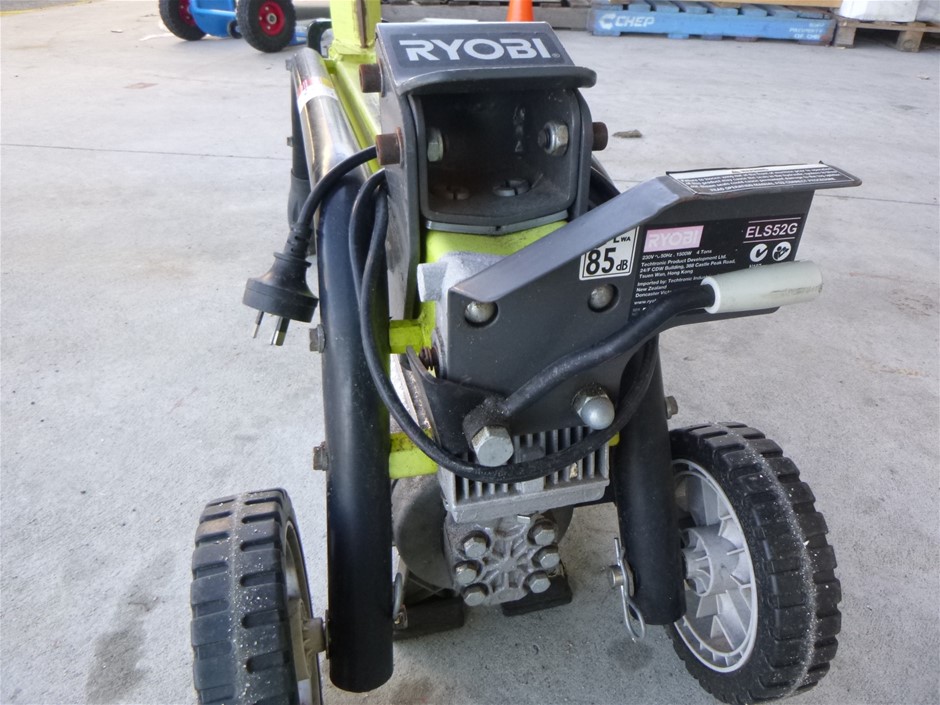 Ryobi Electric Log Splitter Auction (00739017454) Grays Australia