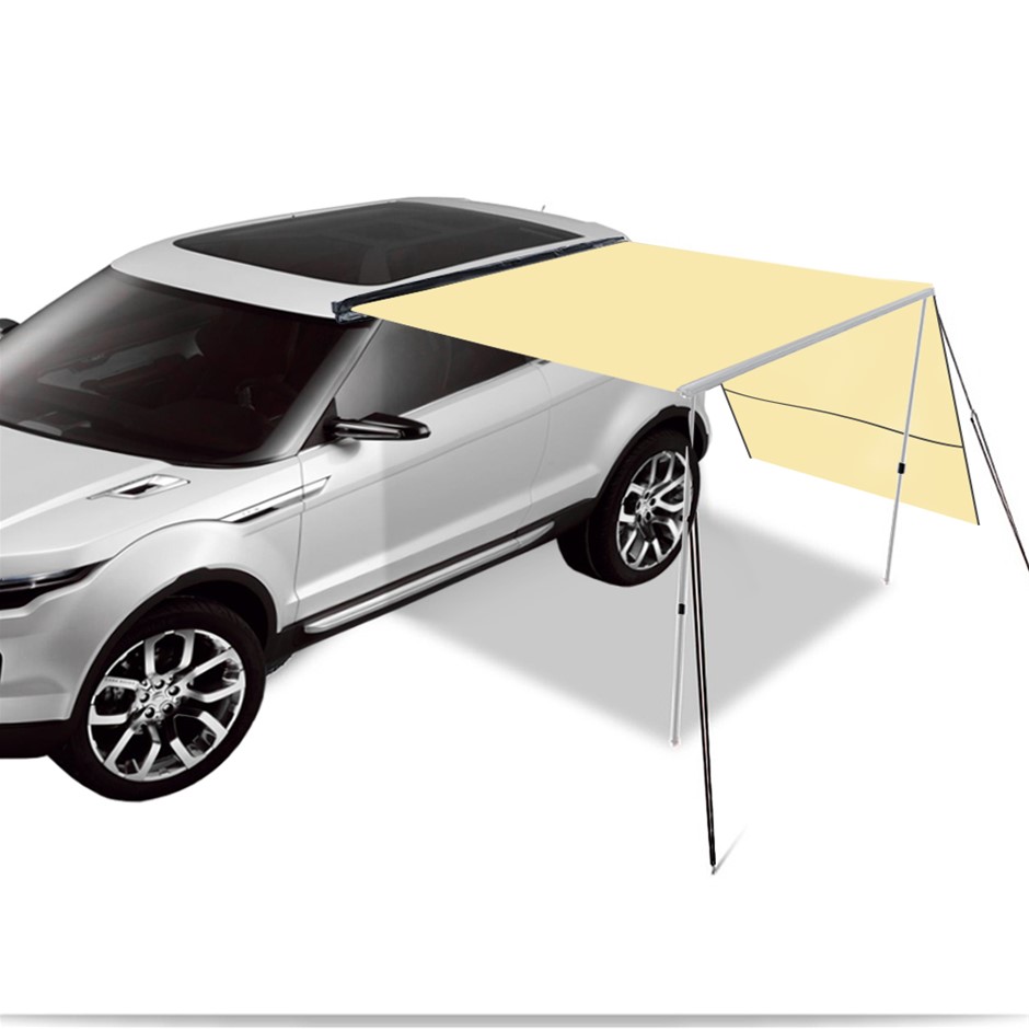 Buy Mountview 3x3M Car Side Awning Extension Roof Rack Covers Tents