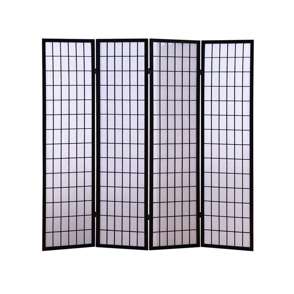 Buy Levede 4 Panel Free Standing Foldable Room Divider Privacy Screen ...