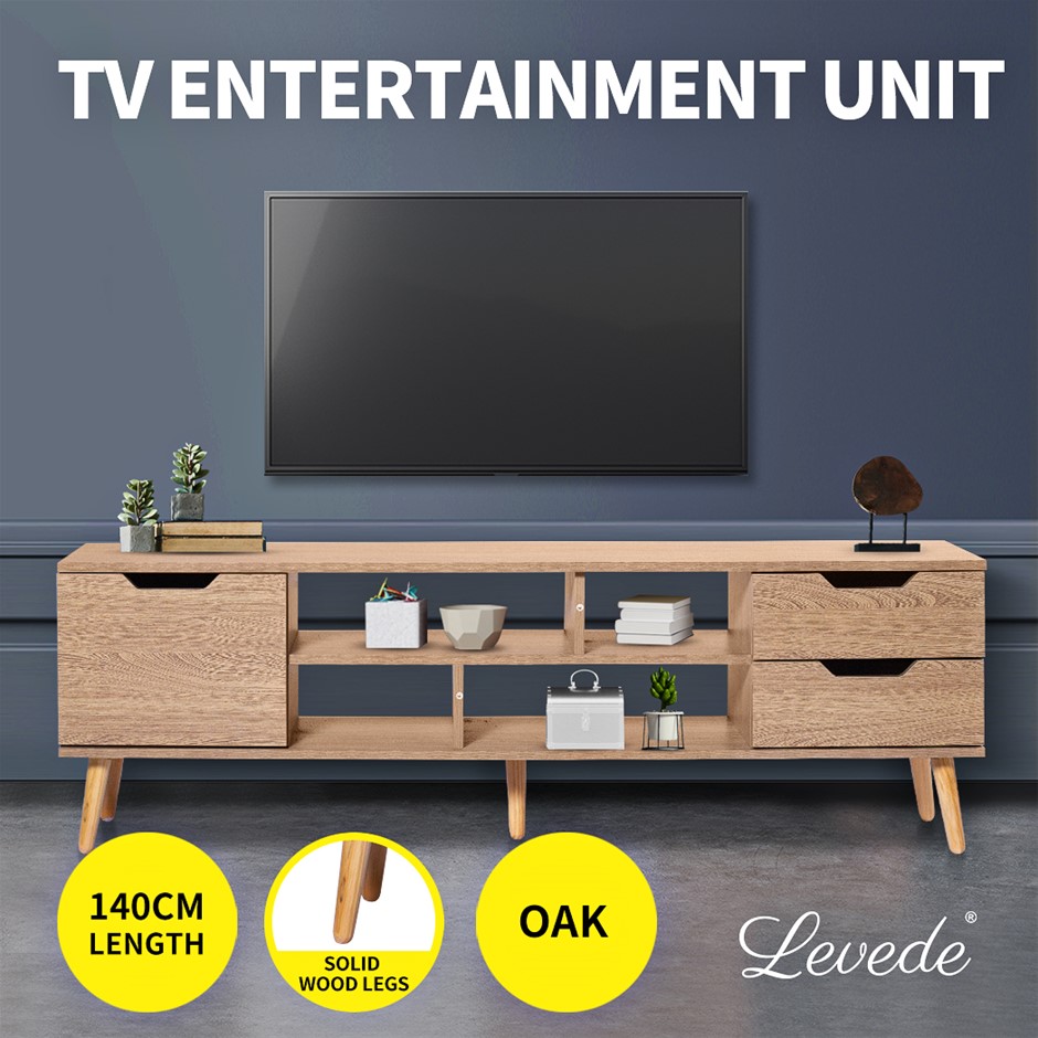 Levede TV Cabinet Entertainment Unit Sta
