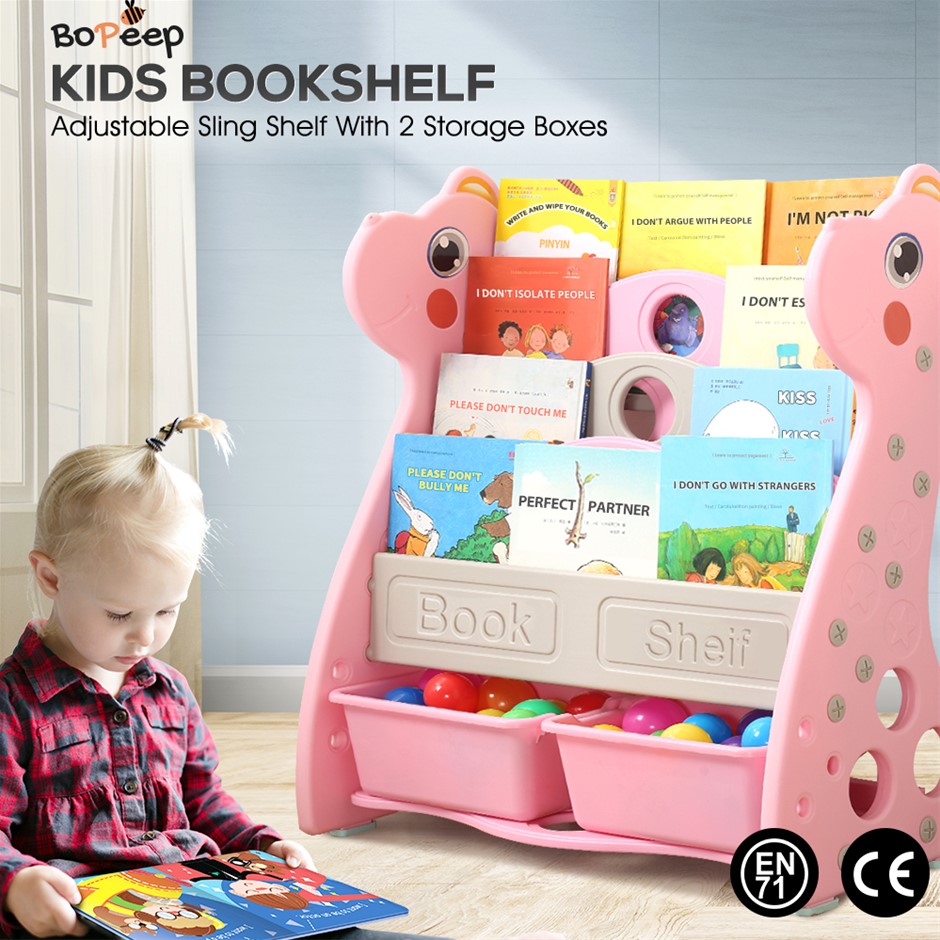 BoPeep Kids Bookshelf Bookcase Magazine 