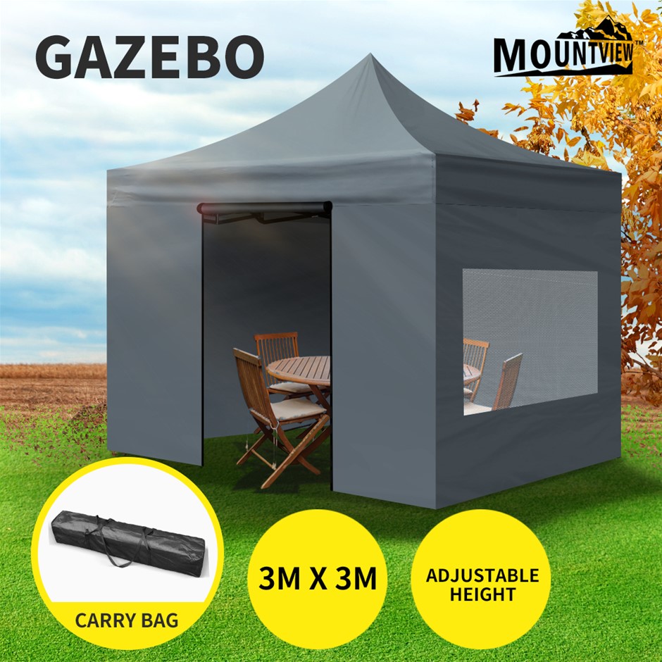 Mountview Gazebo Tent 3x3 Outdoor Marque