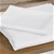 DreamZ 4 Pcs Natural Bamboo Cotton Bed Sheet Set in Size Queen White