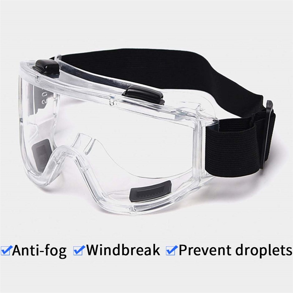 Buy 2X Clear Protective Eye Glasses Safety Windproof Lab Goggles