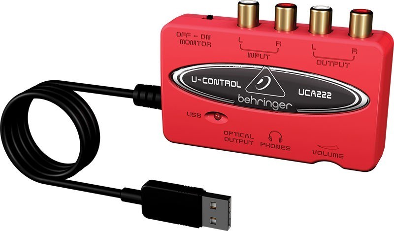 Behringer UCA222 U-CONTROL Ultra-Low Lat
