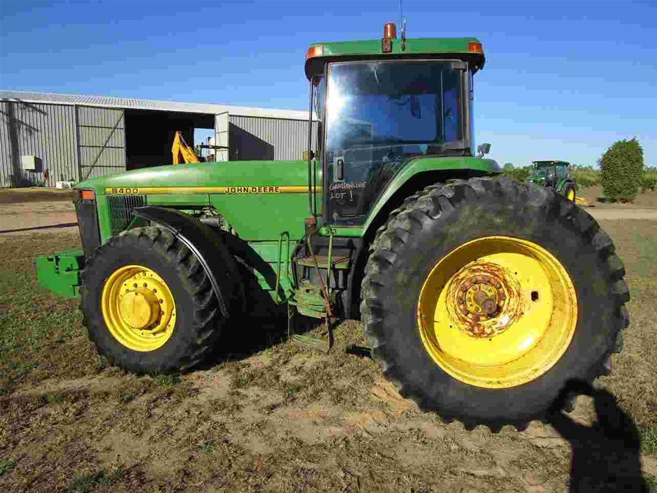 1994 John Deere 8400 Enclosed Cab Tractor Auction (0001-7027527 ...