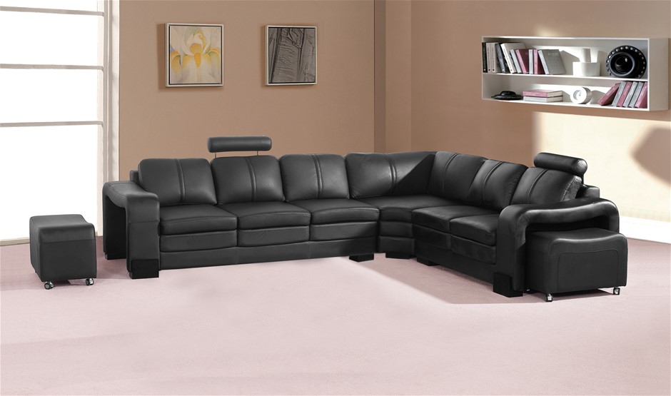 Details about   Sofa Bed w/ Armrest Faux Leather Furniture Living Room Black/White 