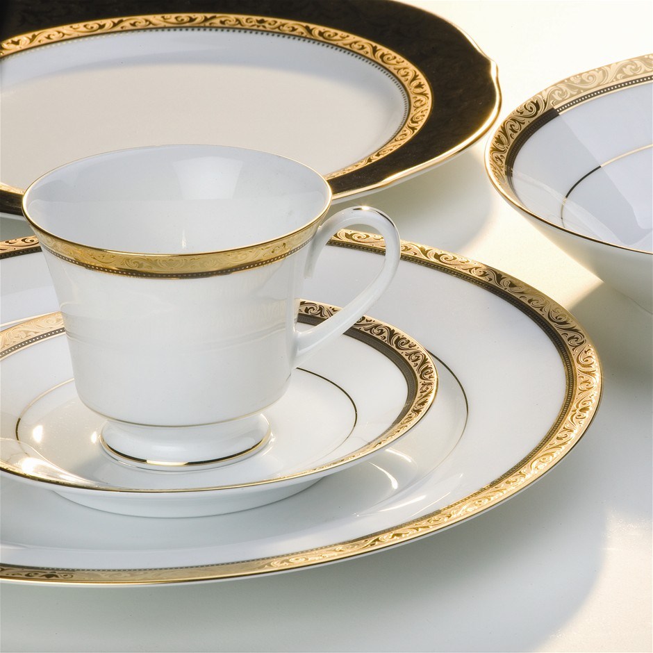 Buy Noritake Regent Gold 40 Piece Setting for 8 | Grays Australia