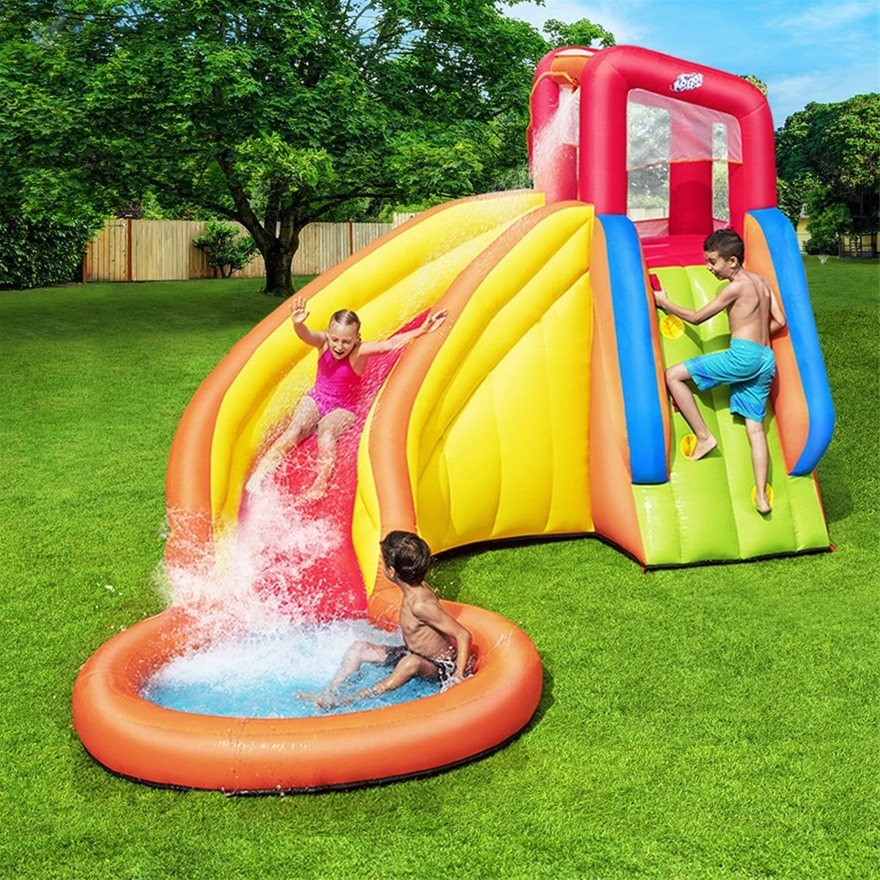 Buy Bestway Inflatable Water Slide Park Jumping Castle Splash Pool Playground Grays Australia