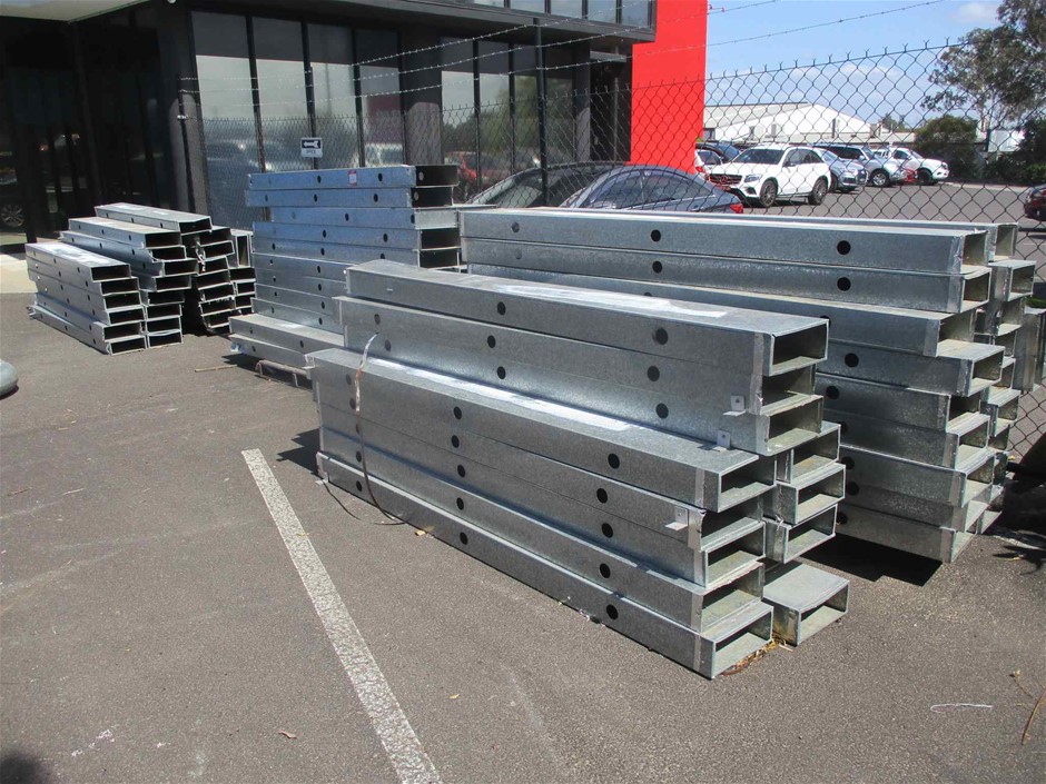 Large Qty of Rectangular Galvanised Ducting Auction (00247027988