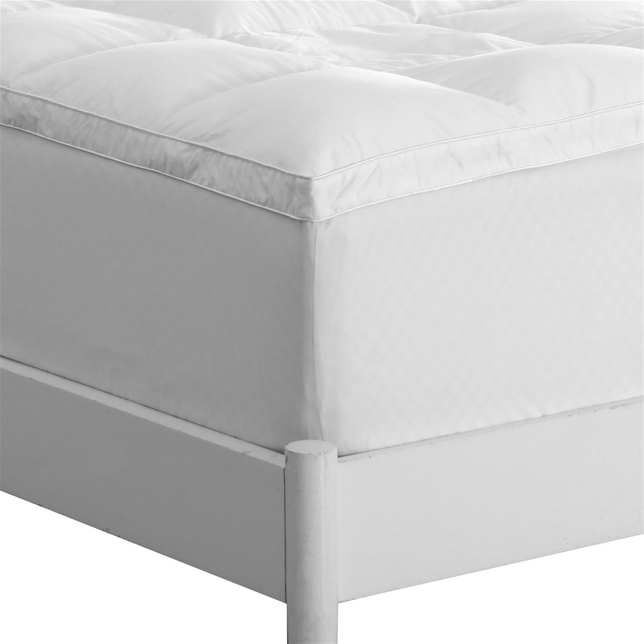 Buy Dreamaker 1200gsm Down Fibre/Feather 2Layer Mattress Topper Super