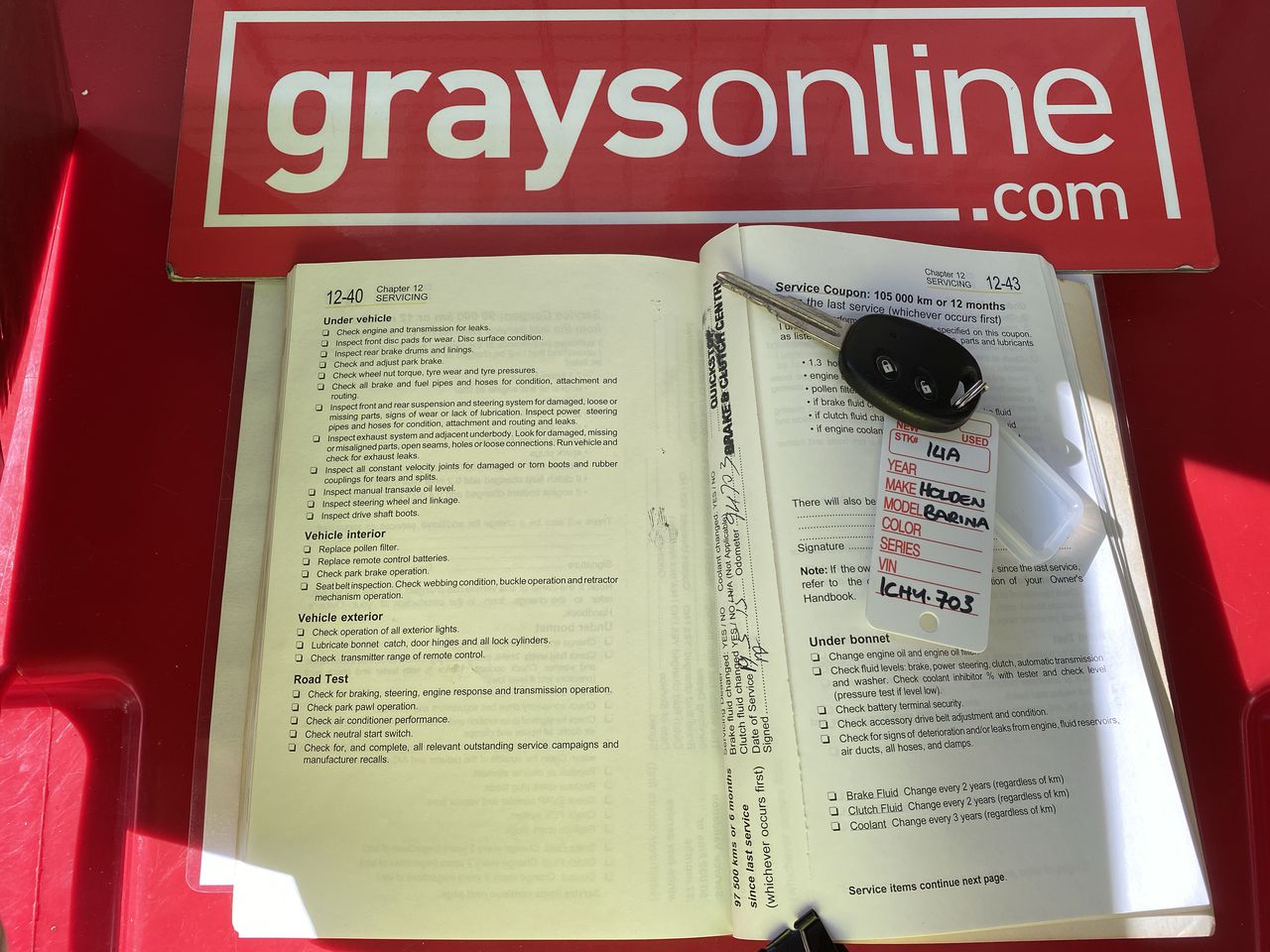 2006 Holden Barina TK Manual Hatchback Auction (0001-9018644) | Grays