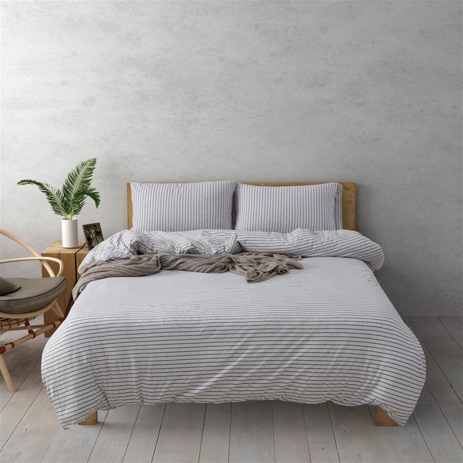 Dreamaker Cotton Jersey Quilt Cover Set 