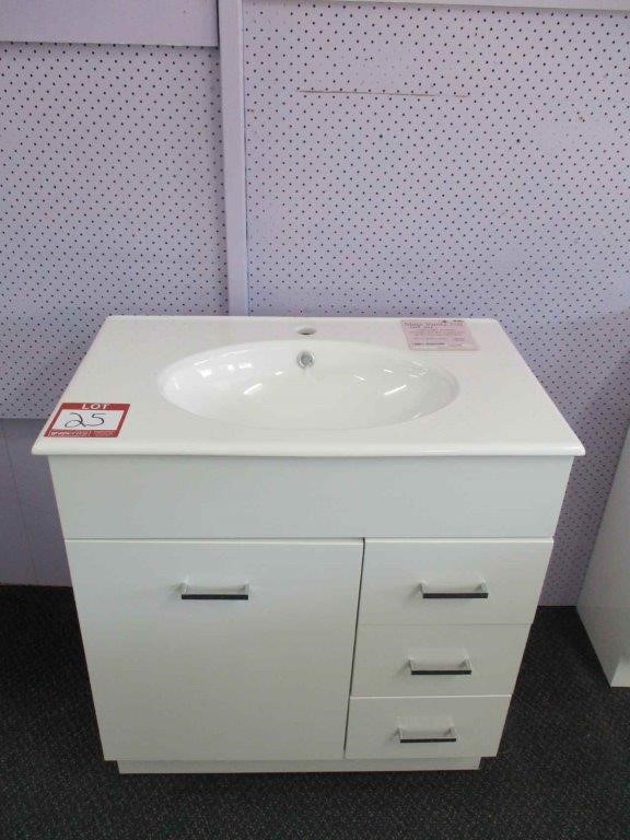 Mars 750 Vanity with Basin Auction (00257028476) Grays Australia