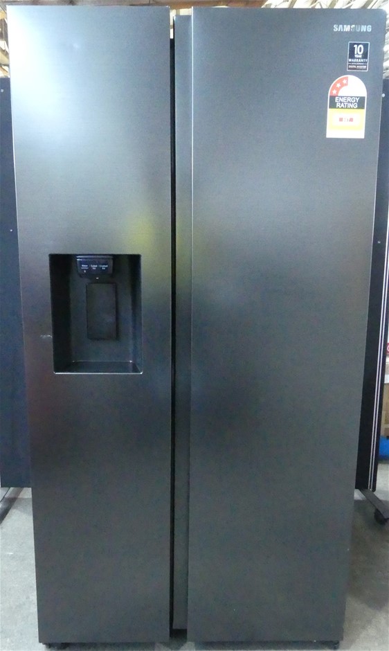 Samsung 676L Side by Side Refrigerator SRS673DMB Auction
