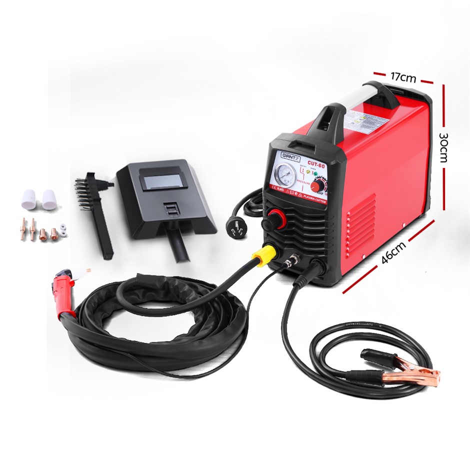 Buy Giantz 60Amp Inverter Welder Plasma Cutter Gas DC iGBT Welding ...