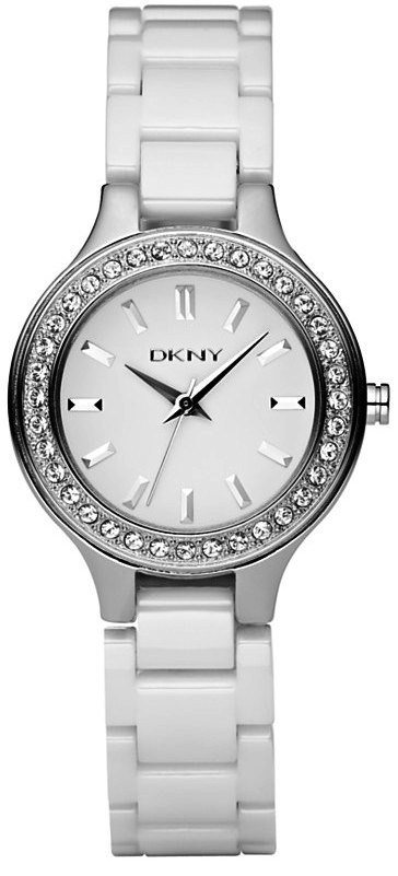 Women's DKNY White Ceramic Watch NY4982