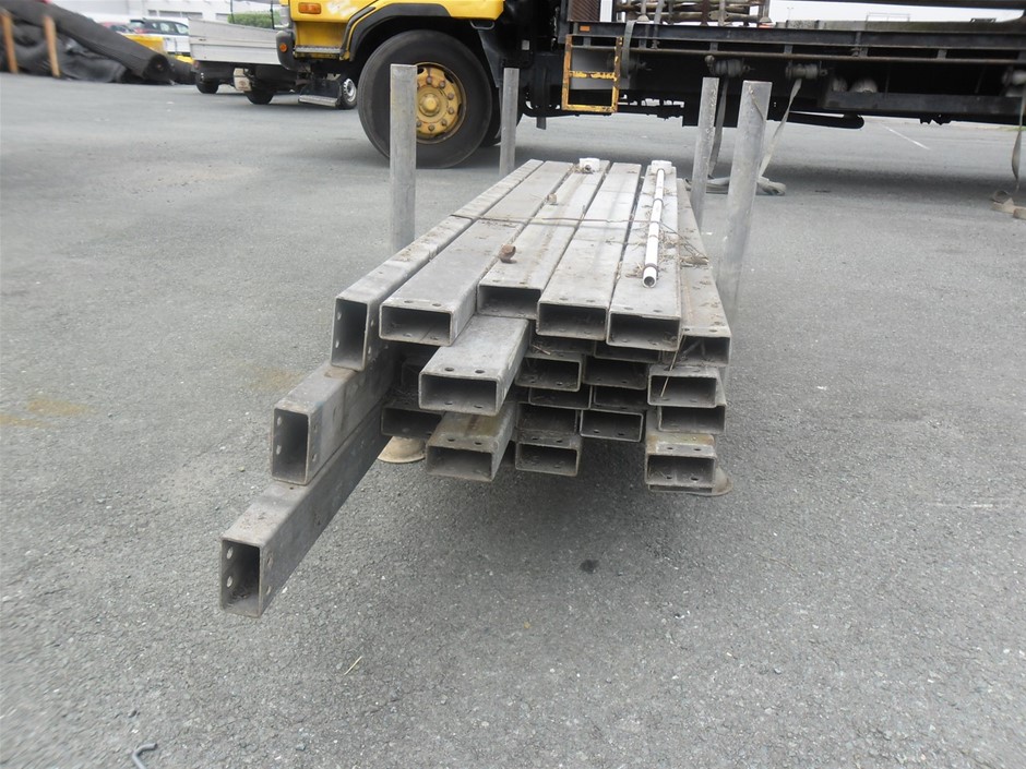 32 Lengths of Steel RHS 100 x 50 - wt 3mm Auction (0012-7028850 ...