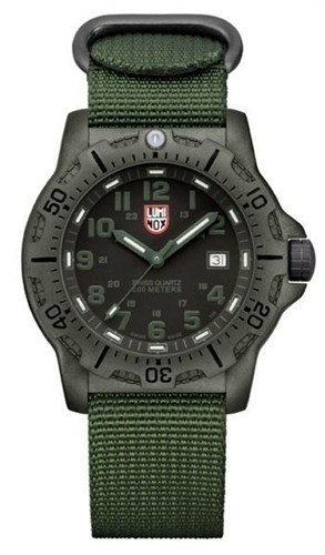 Men's Green Luminox Black Ops Carbon 880