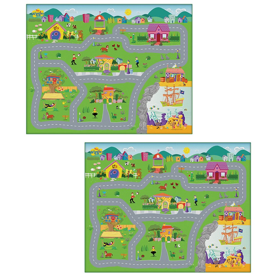 Buy 2PK The Wiggles Megamat 61x47in w/ Assorted Vehicle | Grays Australia