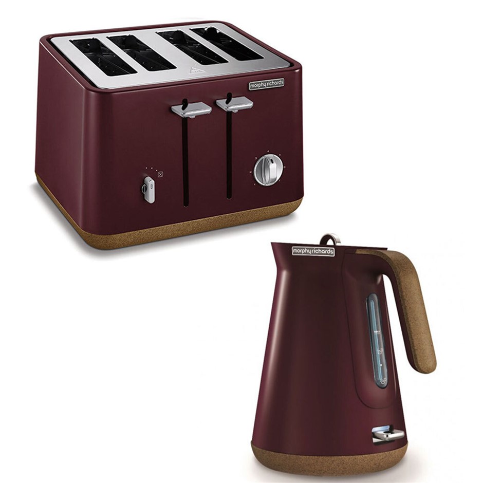 Burgundy toaster cheap