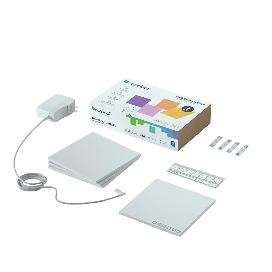 4pc Nanoleaf Canvas Smarter Kit Mini