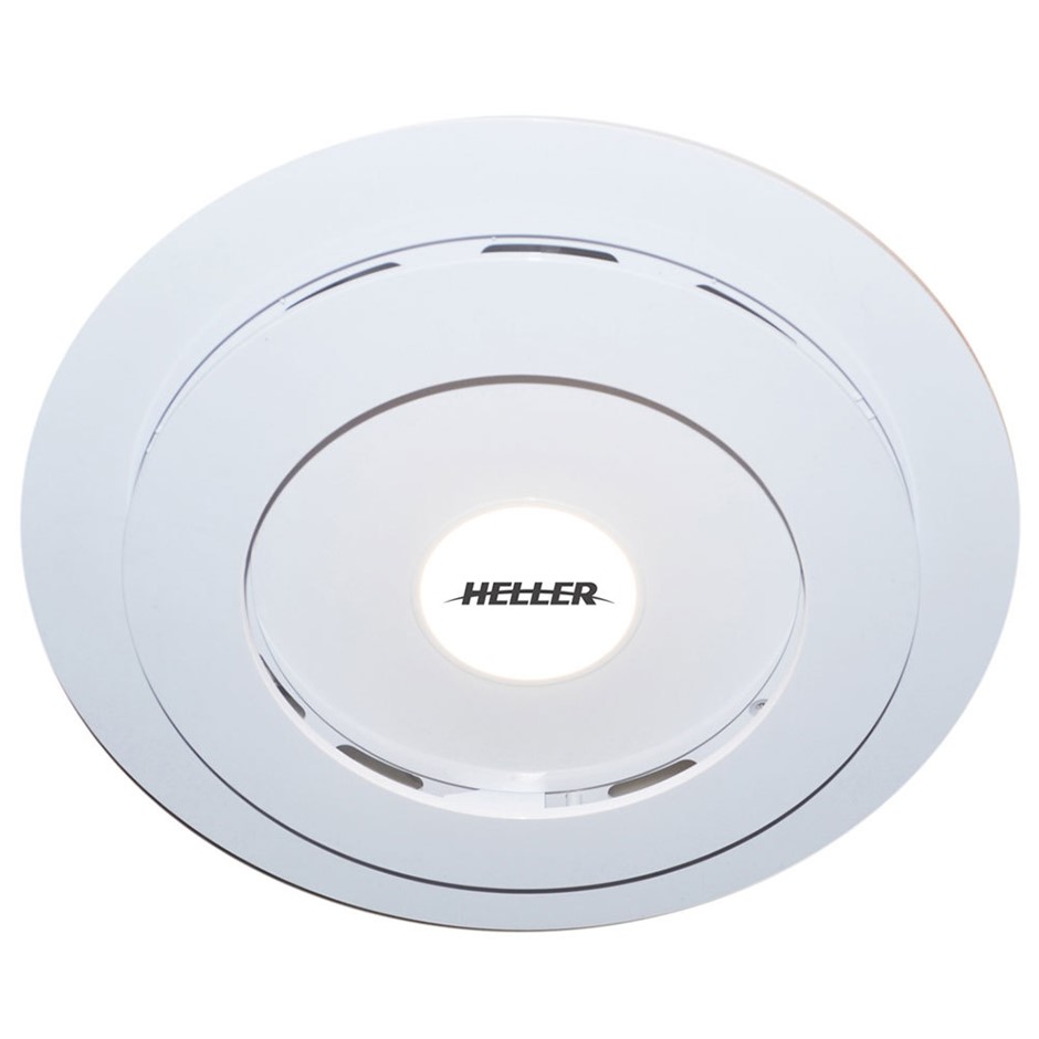 Heller White 250mm Motorized Ceiling Exh