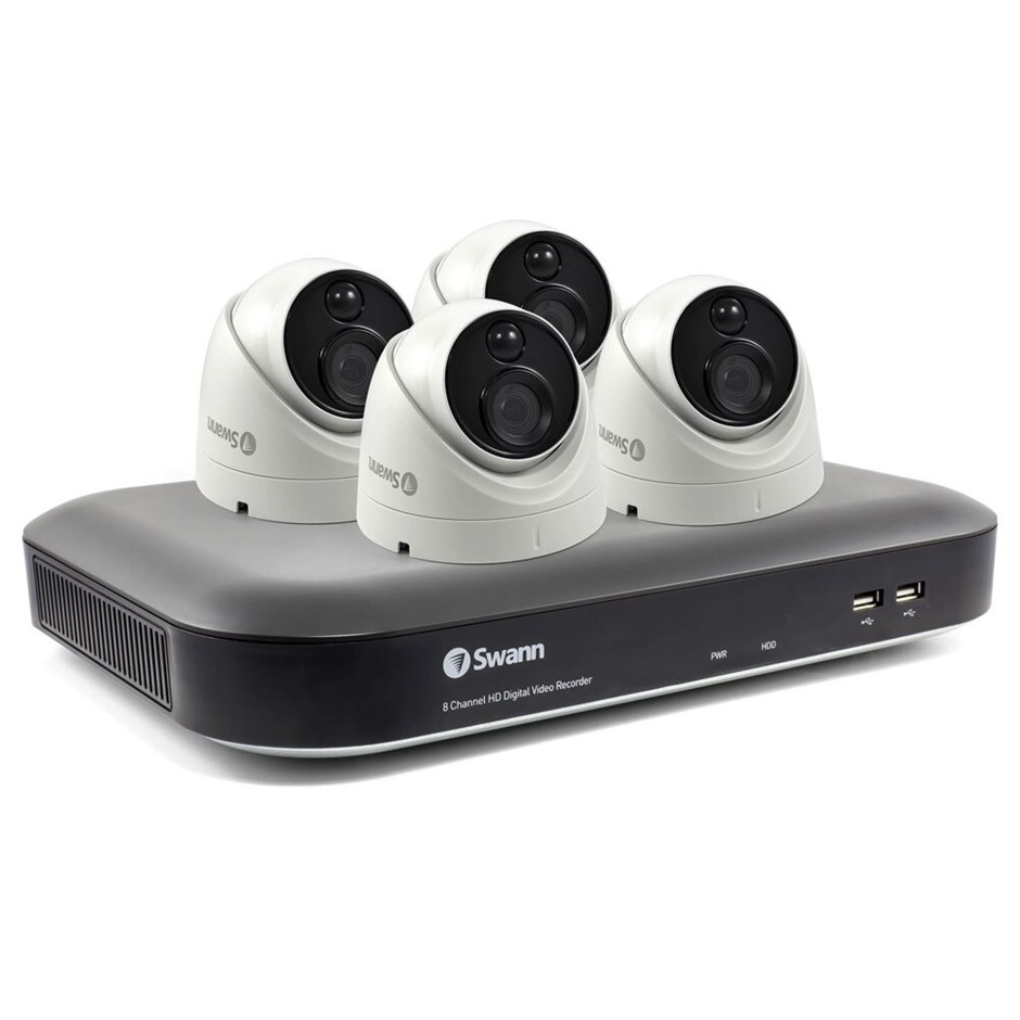 Swann 4 Camera 8 Channel 4K Ultra HD DVR