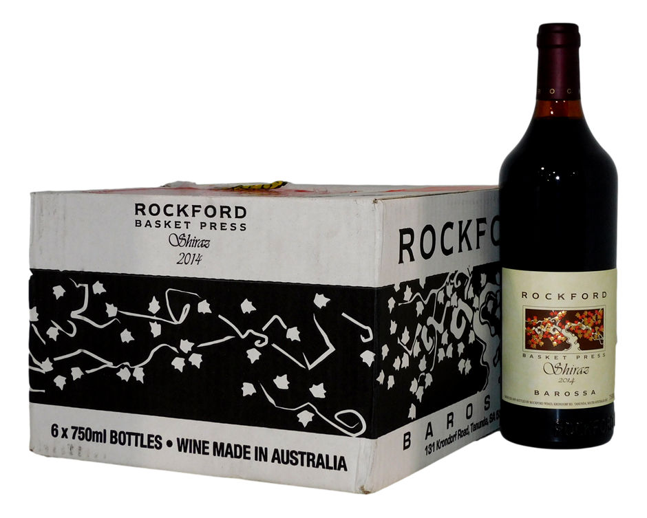 Rockford Basket Press Shiraz 2014 (6x 75