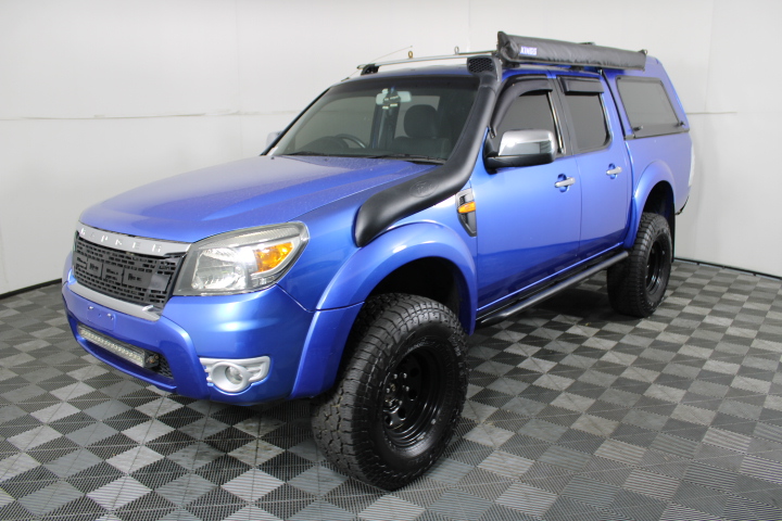 2010 Ford Ranger XLT (4x4) PK Turbo Diesel Manual Dual Cab