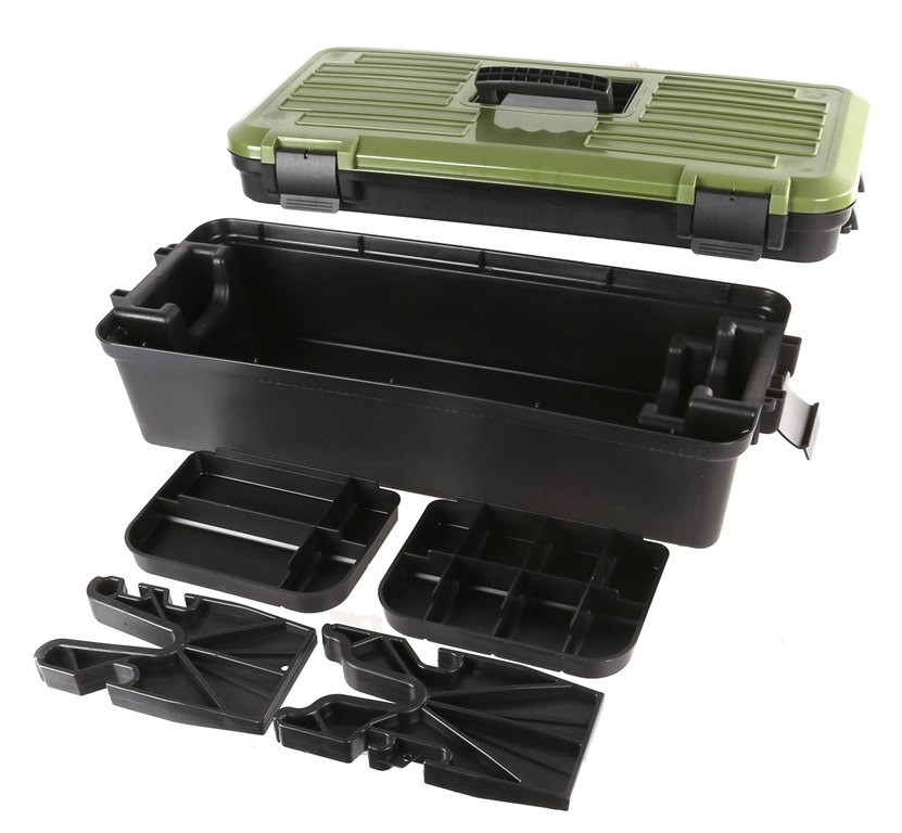 TSUNAMI Tactical Box Gun Maintenance Storage Box, 2 x Adjustable Gun ...