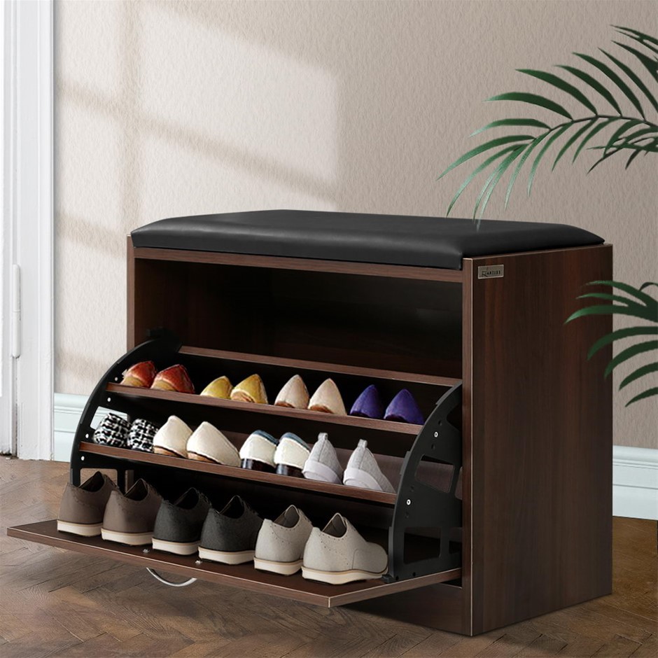 Artiss Shoe Cabinet Bench Shoes Storage 