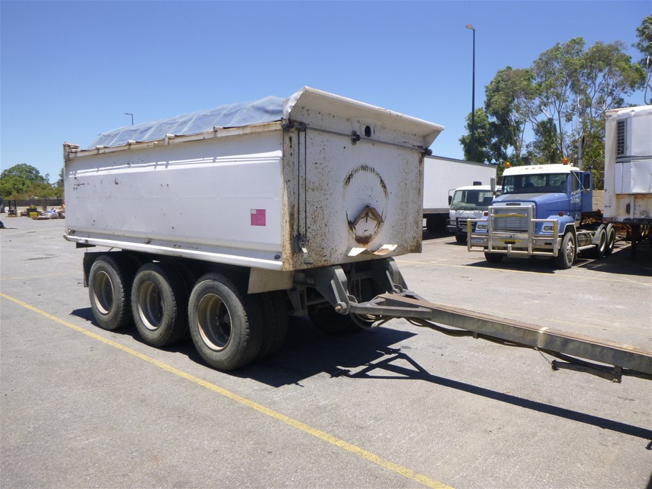 2000 Evertrans P3 Tri Axle Pig Trailer Auction (0011-9020307) 