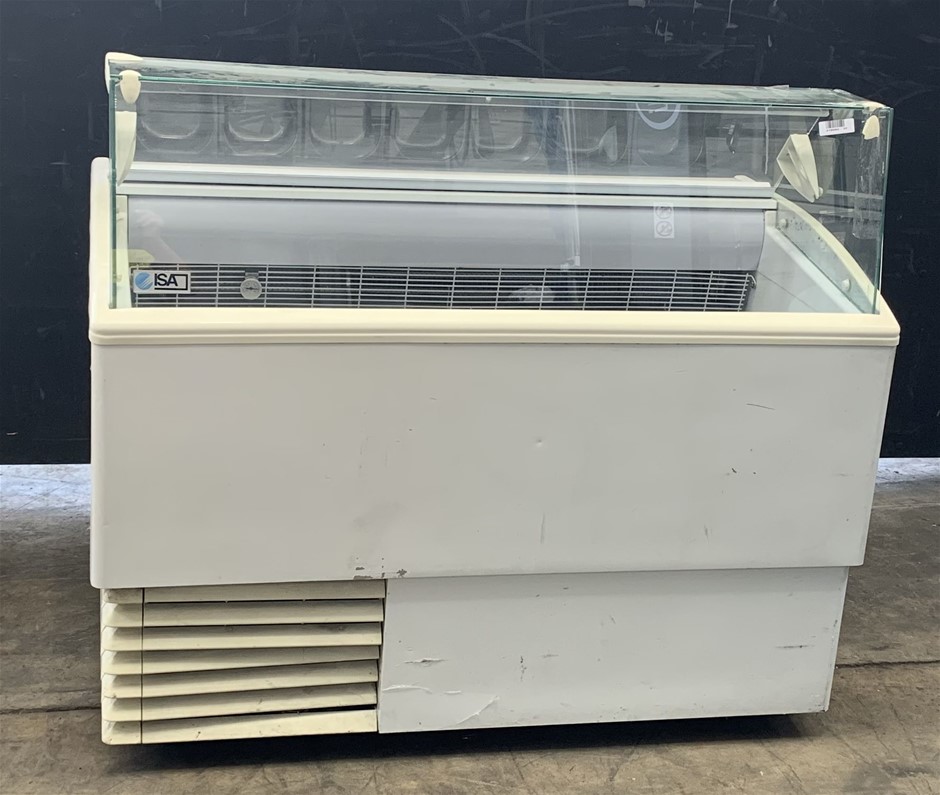 Isa Isetta 7r Tp Ice Cream Display Freezer Auction (0001-2533104 