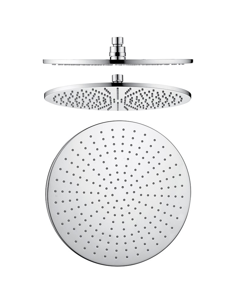 Buy 12'' Brass Top Shower Head Rose Bathroom Overhead Round Chrome Polished Grays Australia