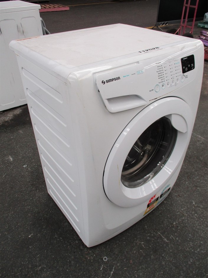 Simpson SWF14743 7kg EZI Front Load Washing Machine Auction (0049