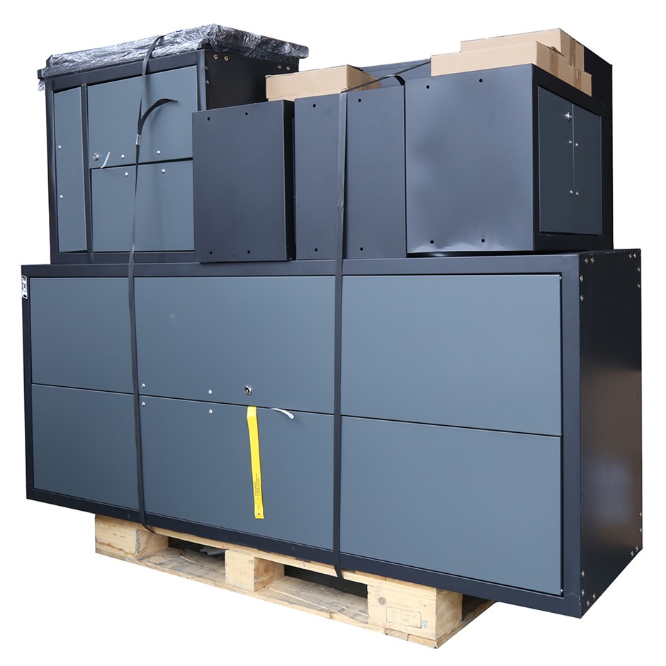 TORIN Steel Garage Storage System 9pc with Overall Dimension 330cm (L