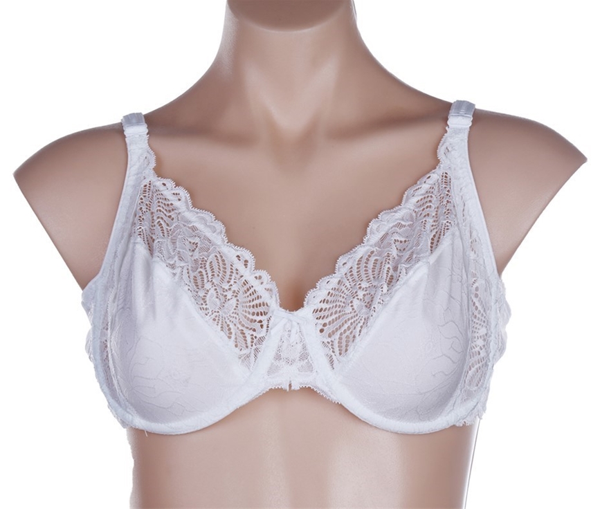 DISTRACTION Underwire Bra. Size 38C, Colour: White. Buyers Note - Discount  Auction