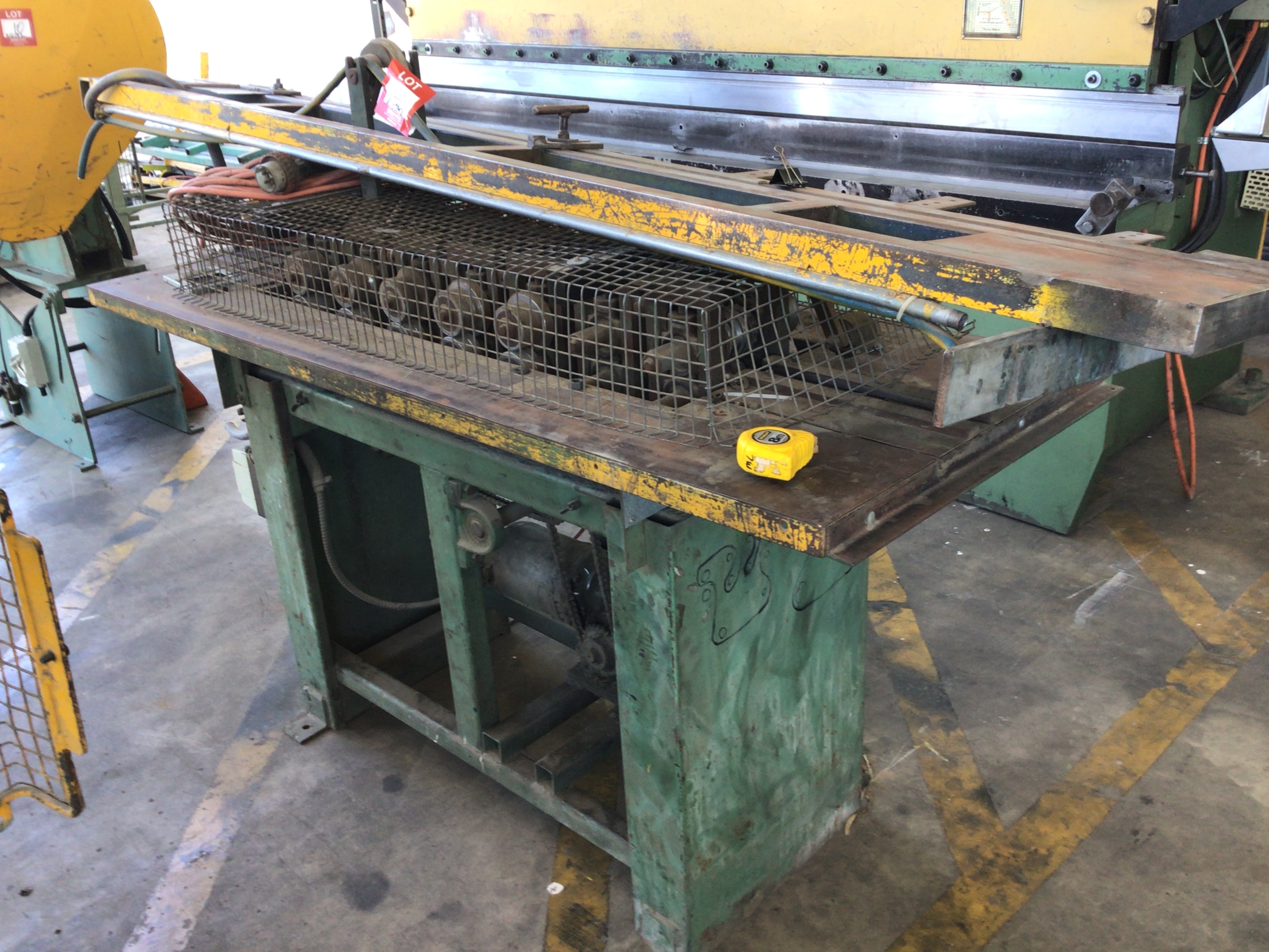 Sheet Metal Edging Machine (Pooraka,SA) Auction (00038013293) Grays