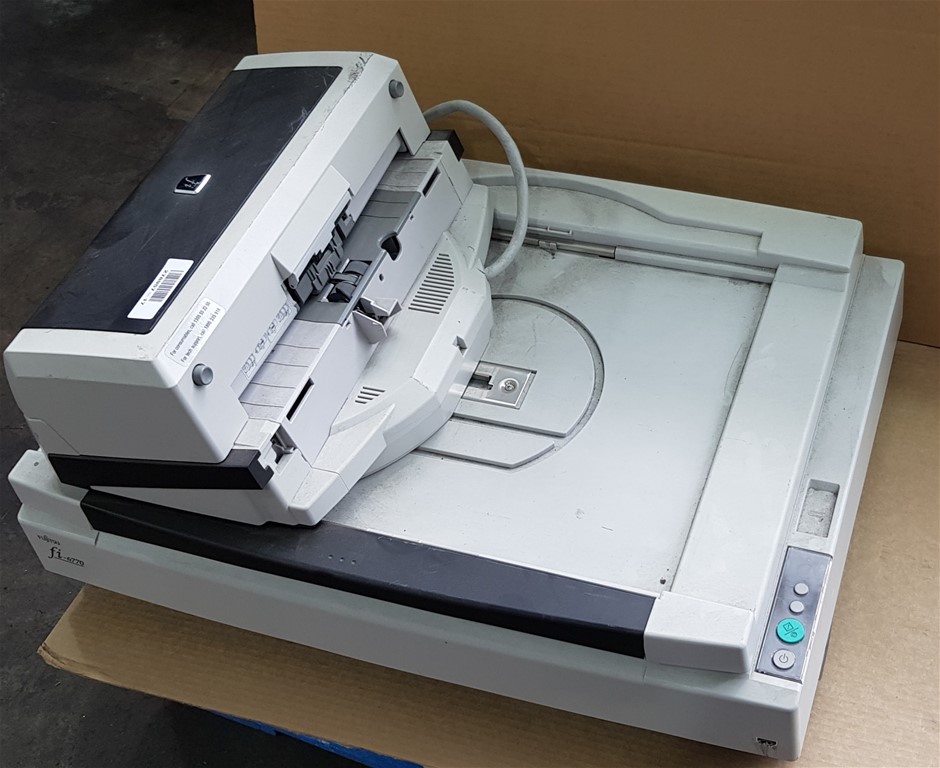 Fujitsu Fi6770 A3 High Performance Flatbed Document Scanner Auction