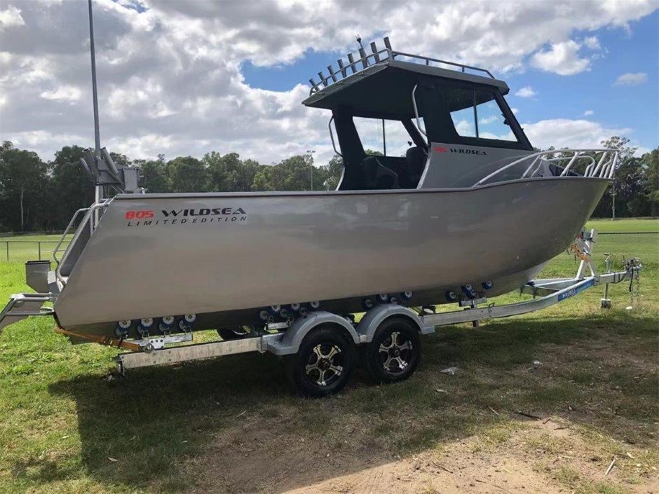 2021 WILDSEA 805 Limited Hard Top Cuddy Cabin Aluminium Custom Plate