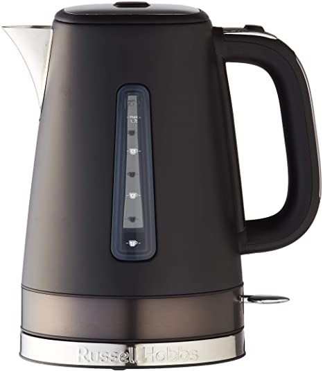 RUSSELL HOBBS Brooklyn Kettle, Model RHK92BLK. (SN:B07C5Q1L22) (280908 ...