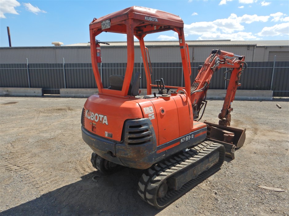 Kubota Kx61 2 Hydraulic Excavator Pooraka Sa Auction