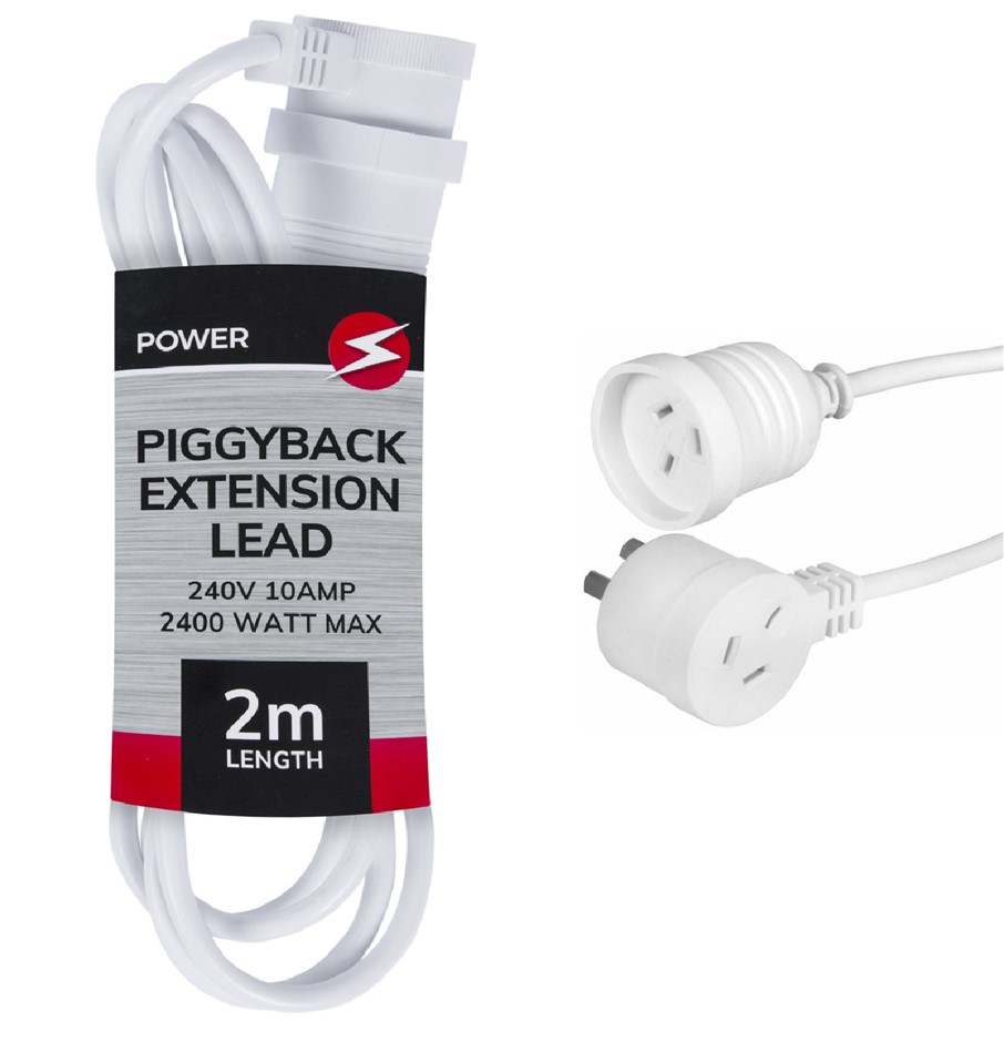 Extension Cord Piggyback Triple Outlet 2